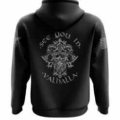 We The People Holsters See You in Valhalla Hoodie Black Online