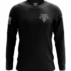 We The People Holsters See You in Valhalla Long Sleeve Shirt Black