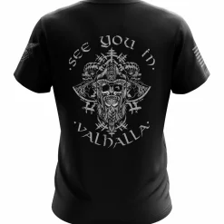 We The People Holsters See You in Valhalla Short Sleeve Shirt Black Best