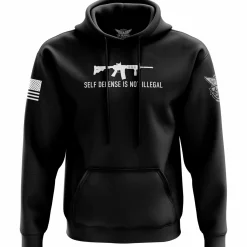 We The People Holsters Self-Defense Hoodie Black