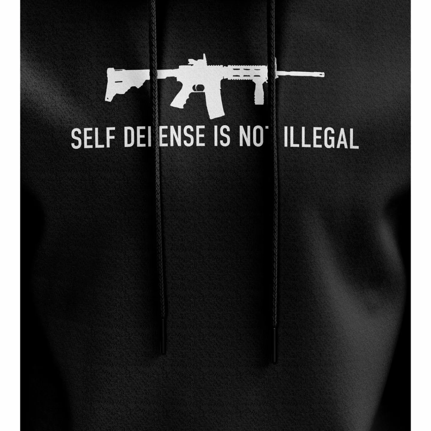 We The People Holsters Self-Defense Hoodie Black