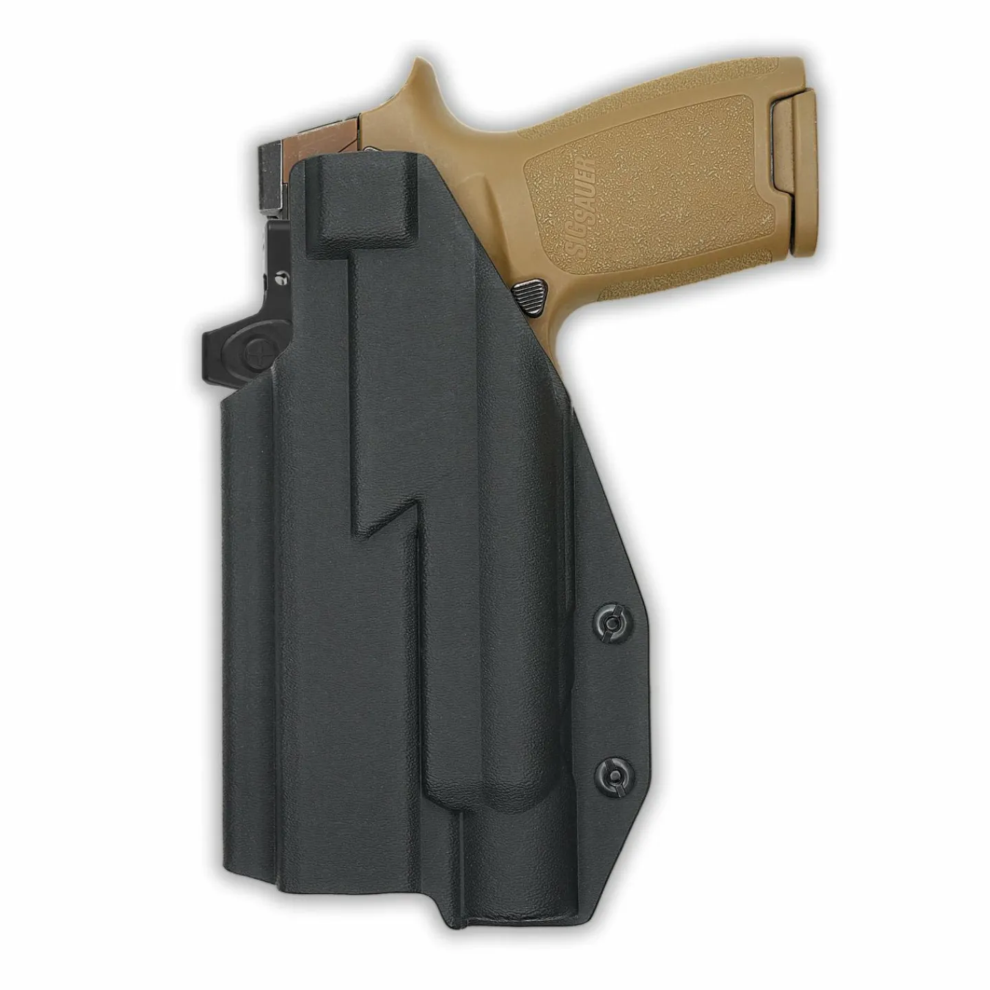 We The People Holsters Sig Sauer P320 Full Size Manual Safety with Surefire X300T-B Red Dot Optic Cut IWB Holster Best
