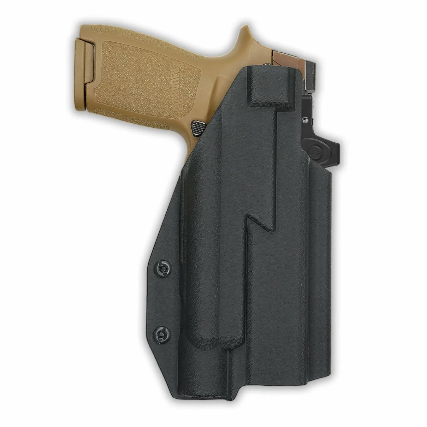 We The People Holsters Sig Sauer P320 Full Size Manual Safety with Surefire X300T-B Red Dot Optic Cut IWB Holster Best