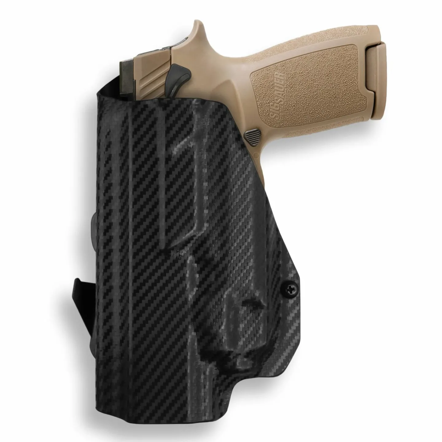 We The People Holsters Sig Sauer P320 Full Size 9MM/.40SW Manual Safety with Streamlight TLR-7/7A/7X Light OWB Holster Best