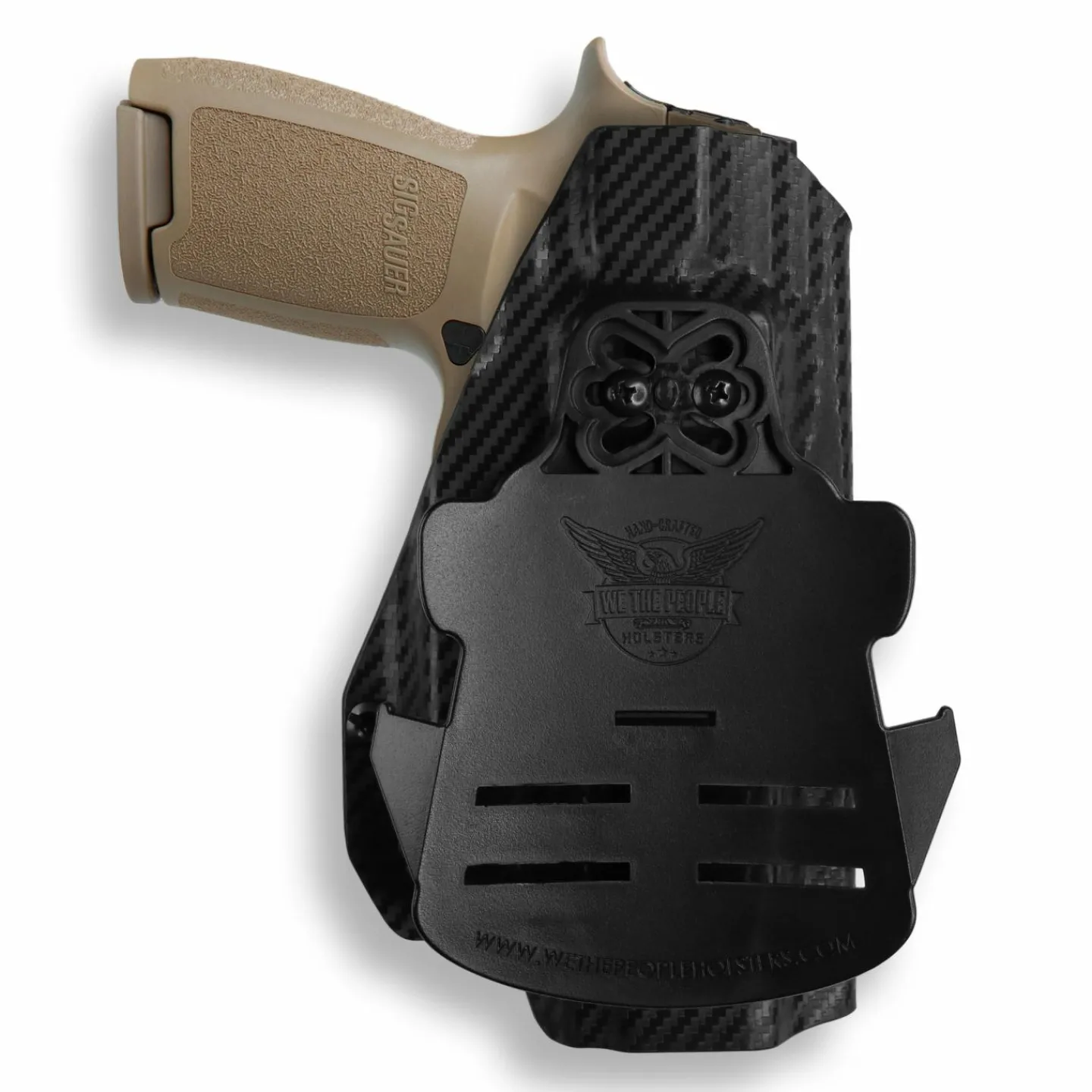 We The People Holsters Sig Sauer P320 Full Size 9MM/.40SW Manual Safety with Streamlight TLR-7/7A/7X Light OWB Holster Best