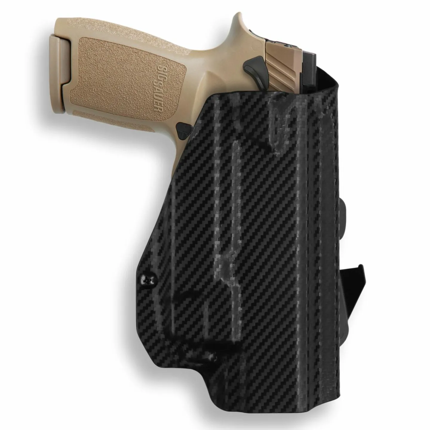 We The People Holsters Sig Sauer P320 Full Size 9MM/.40SW Manual Safety with Streamlight TLR-7/7A/7X Light OWB Holster Best
