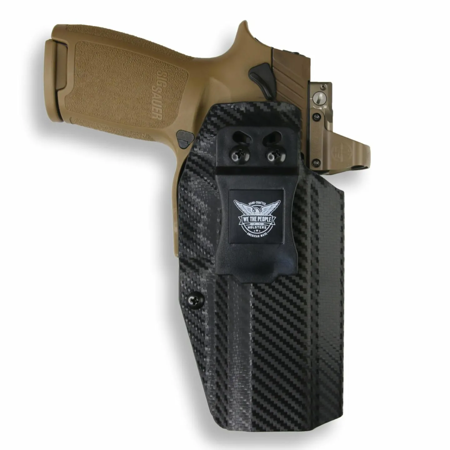 We The People Holsters Sig Sauer P320 Full Size 9MM/.40SW Manual Safety Red Dot Optic Cut IWB Holster Outlet