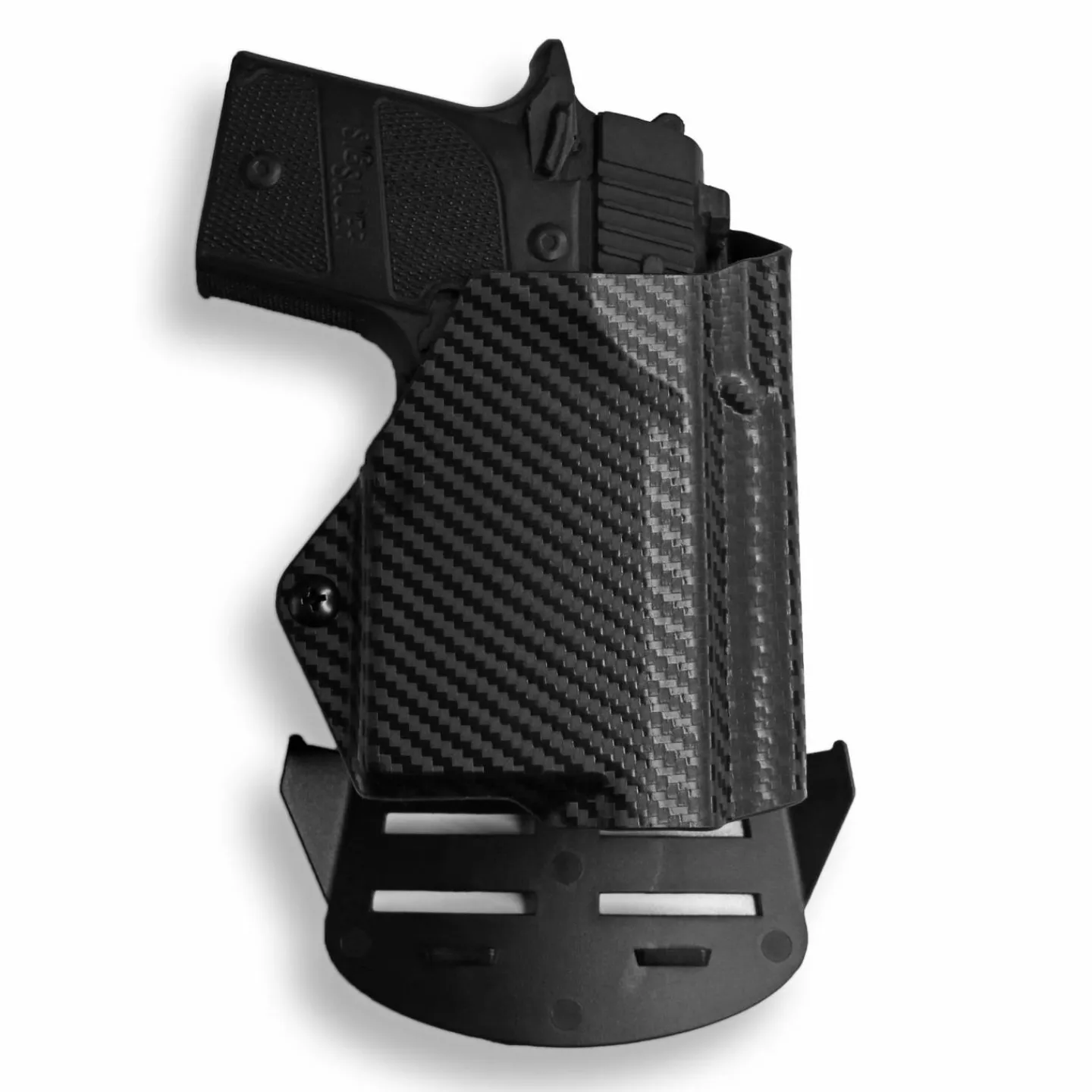 We The People Holsters Sig Sauer P938 Micro 9MM/22LR with Streamlight TLR-6 Light/Laser OWB Holster Hot