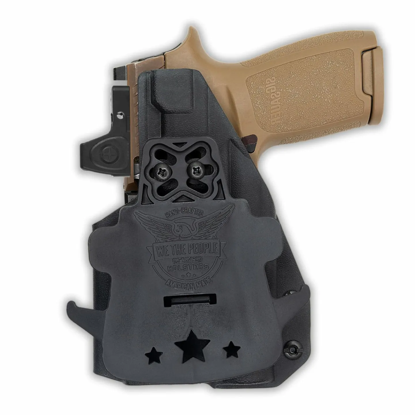 We The People Holsters Sig Sauer P320C 9mm/.40SW Manual Safety with Streamlight TLR-3 Light Red Dot Optic Cut OWB Holster