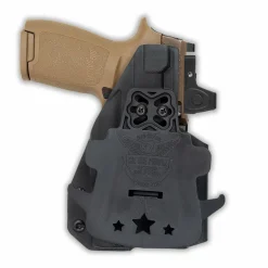 We The People Holsters Sig Sauer P320C 9mm/.40SW Manual Safety with Streamlight TLR-3 Light Red Dot Optic Cut OWB Holster