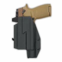 We The People Holsters Sig Sauer P320C 9MM/.40SW Manual Safety with Surefire X300T-B Red Dot Optic Cut OWB Holster Best