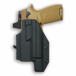 We The People Holsters Sig Sauer P320C 9MM/.40SW Manual Safety with Surefire X300U-A Light Red Dot Optic Cut OWB Holster Clearance