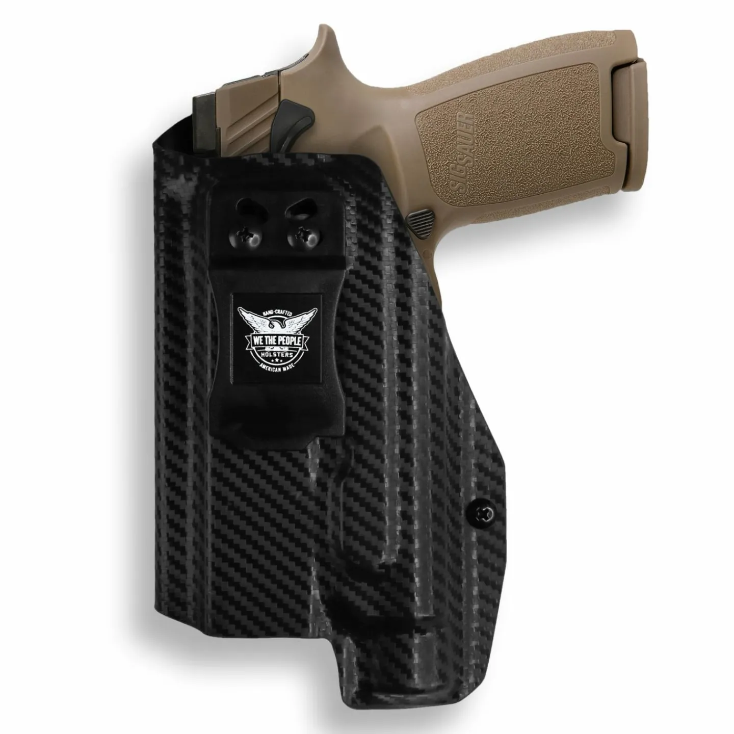 We The People Holsters Sig Sauer P320C 9MM/.40SW Manual Safety with Streamlight TLR-1/1S/HL Light IWB Holster Clearance
