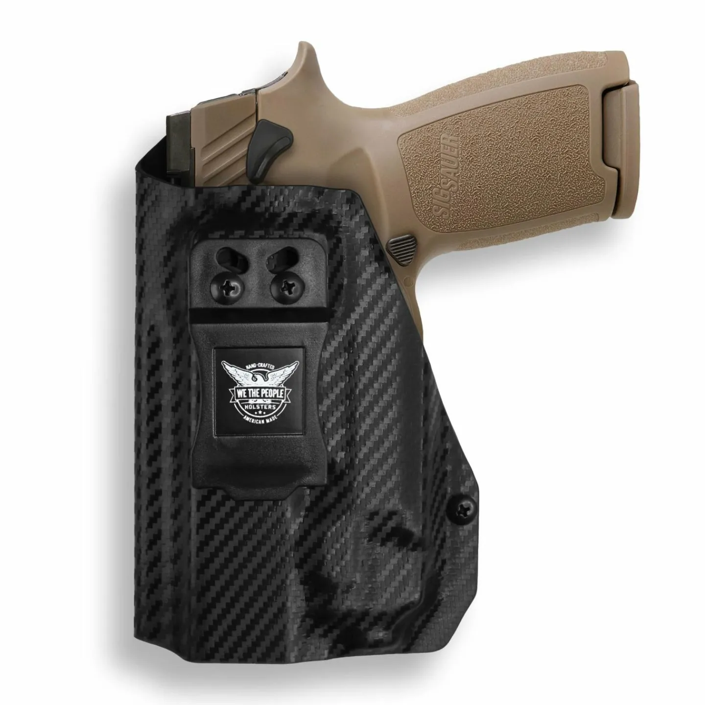 We The People Holsters Sig Sauer P320C 9MM/.40SW Manual Safety with Streamlight TLR-7/7A/7X Light IWB Holster Hot
