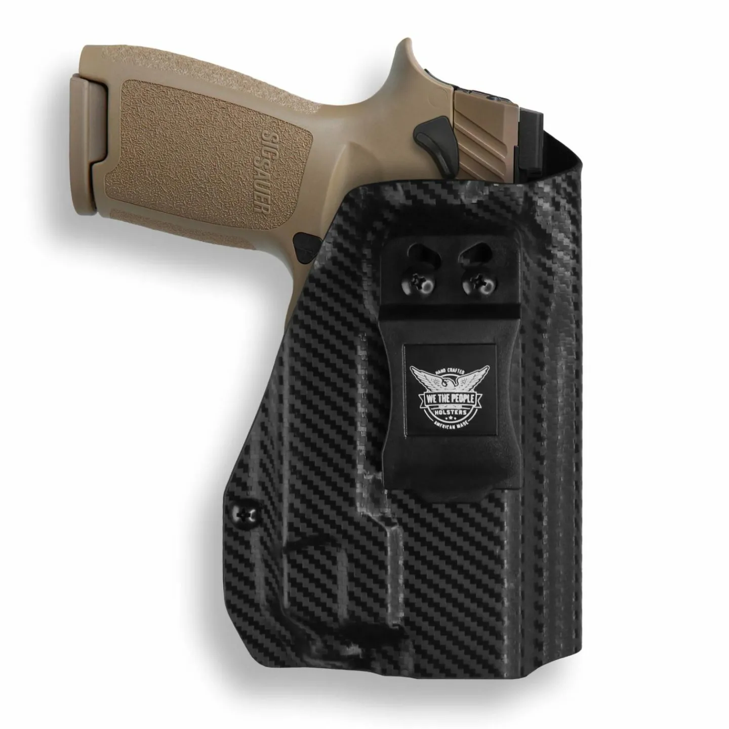 We The People Holsters Sig Sauer P320C 9MM/.40SW Manual Safety with Streamlight TLR-7/7A/7X Light IWB Holster Hot