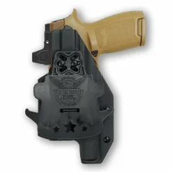 We The People Holsters Sig Sauer P320C 9MM/.40SW with Surefire X300U-A Light Red Dot Optic Cut OWB Holster Best