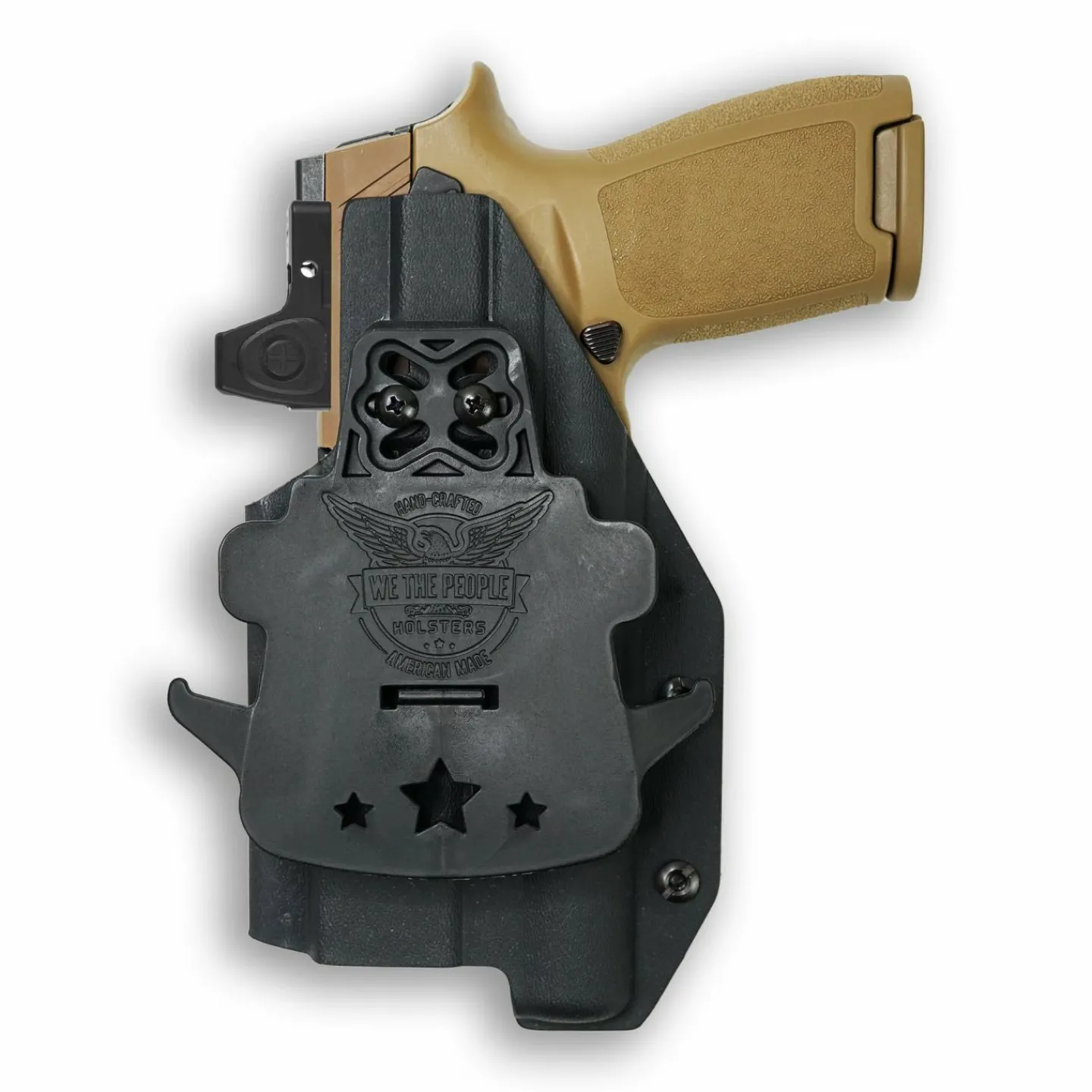 We The People Holsters Sig Sauer P320-M17 with Surefire X300U-A Light Red Dot Optic Cut OWB Holster Hot