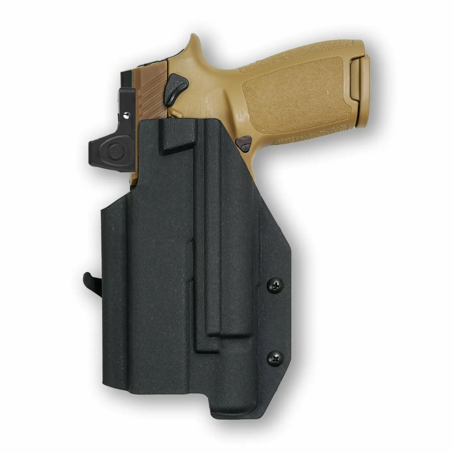 We The People Holsters Sig Sauer P320-M17 with Surefire X300U-A Light Red Dot Optic Cut OWB Holster Hot