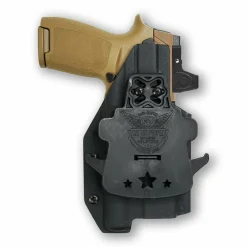 We The People Holsters Sig Sauer P320-M17 with Surefire X300U-A Light Red Dot Optic Cut OWB Holster Hot