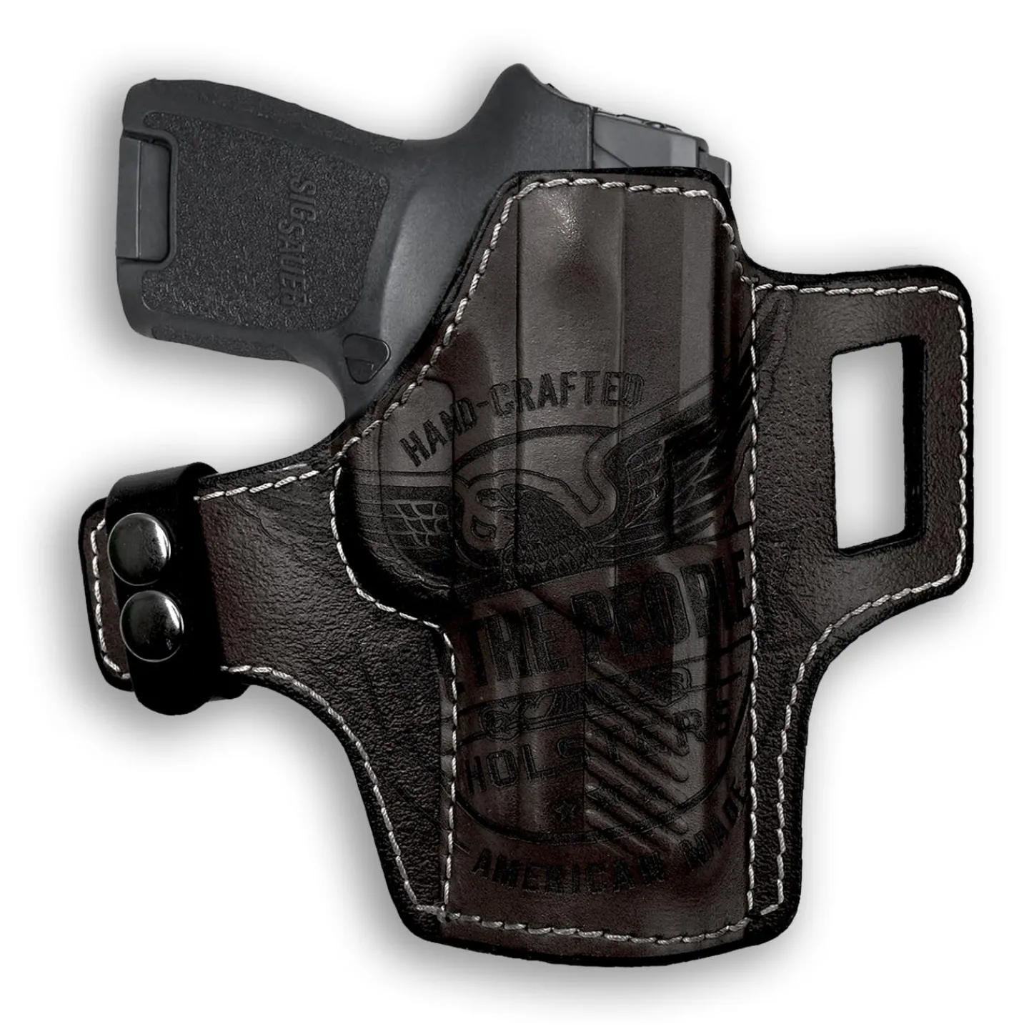 We The People Holsters Sig Sauer P250SC Independence Leather OWB Holster Outlet