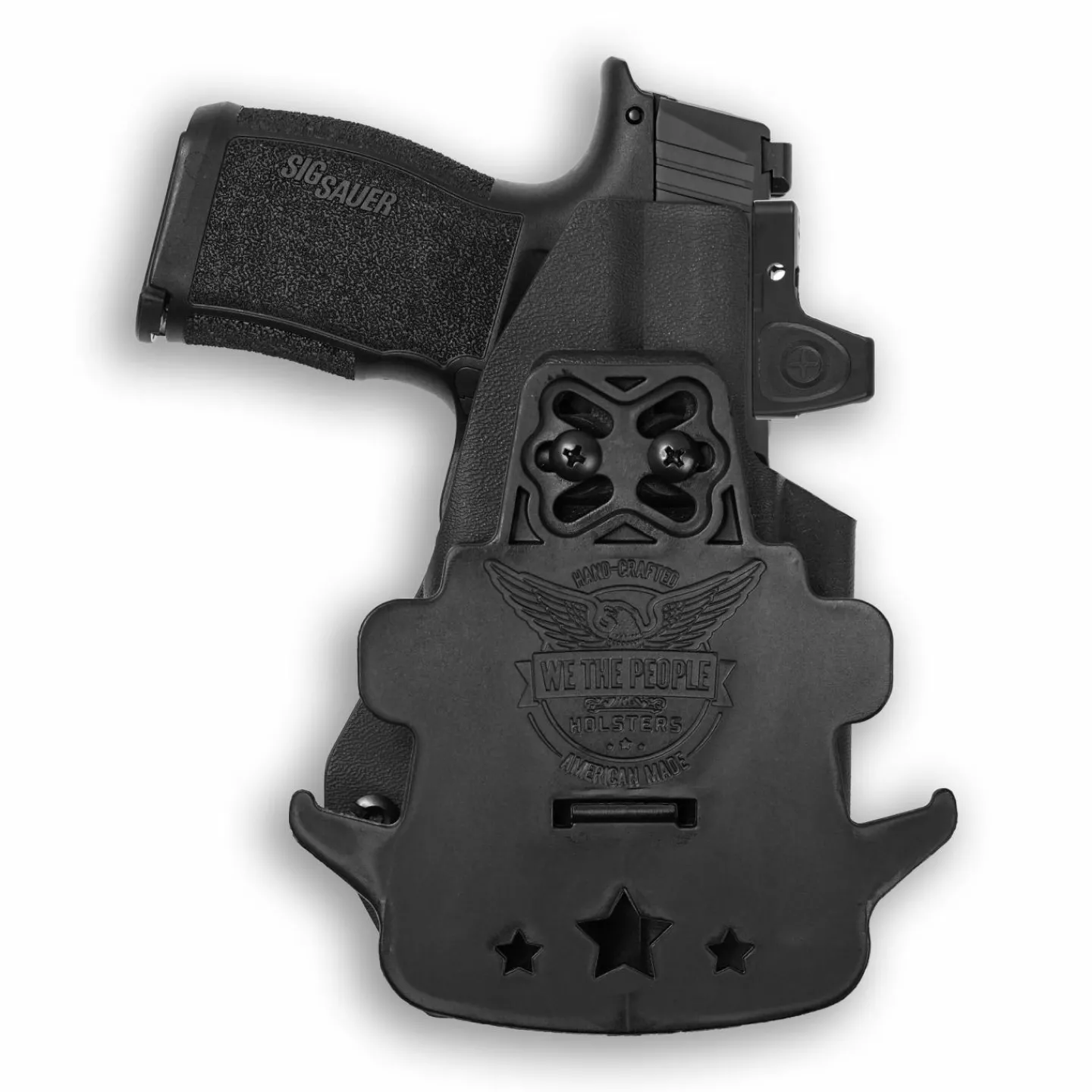 We The People Holsters Sig Sauer P365XL Spectre with Streamlight TLR-7 Sub Light Red Dot Optic Cut OWB Holster