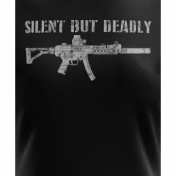 We The People Holsters Silent But Deadly Women's Short Sleeve Shirt Black Hot