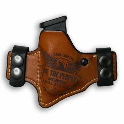 We The People Holsters Single Stack Sub Compact 9MM/.40 Independence Leather OWB Magazine Carrier / Holster Clearance