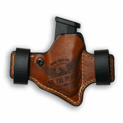 We The People Holsters Single Stack Sub Compact 9MM/.40 Independence Leather OWB Magazine Carrier / Holster Clearance