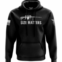 We The People Holsters Size Matters Hoodie Black Online