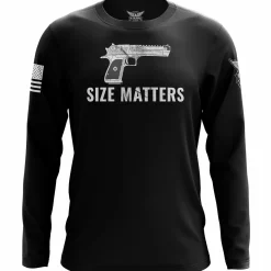 We The People Holsters Size Matters V2 Long Sleeve Shirt Black Best