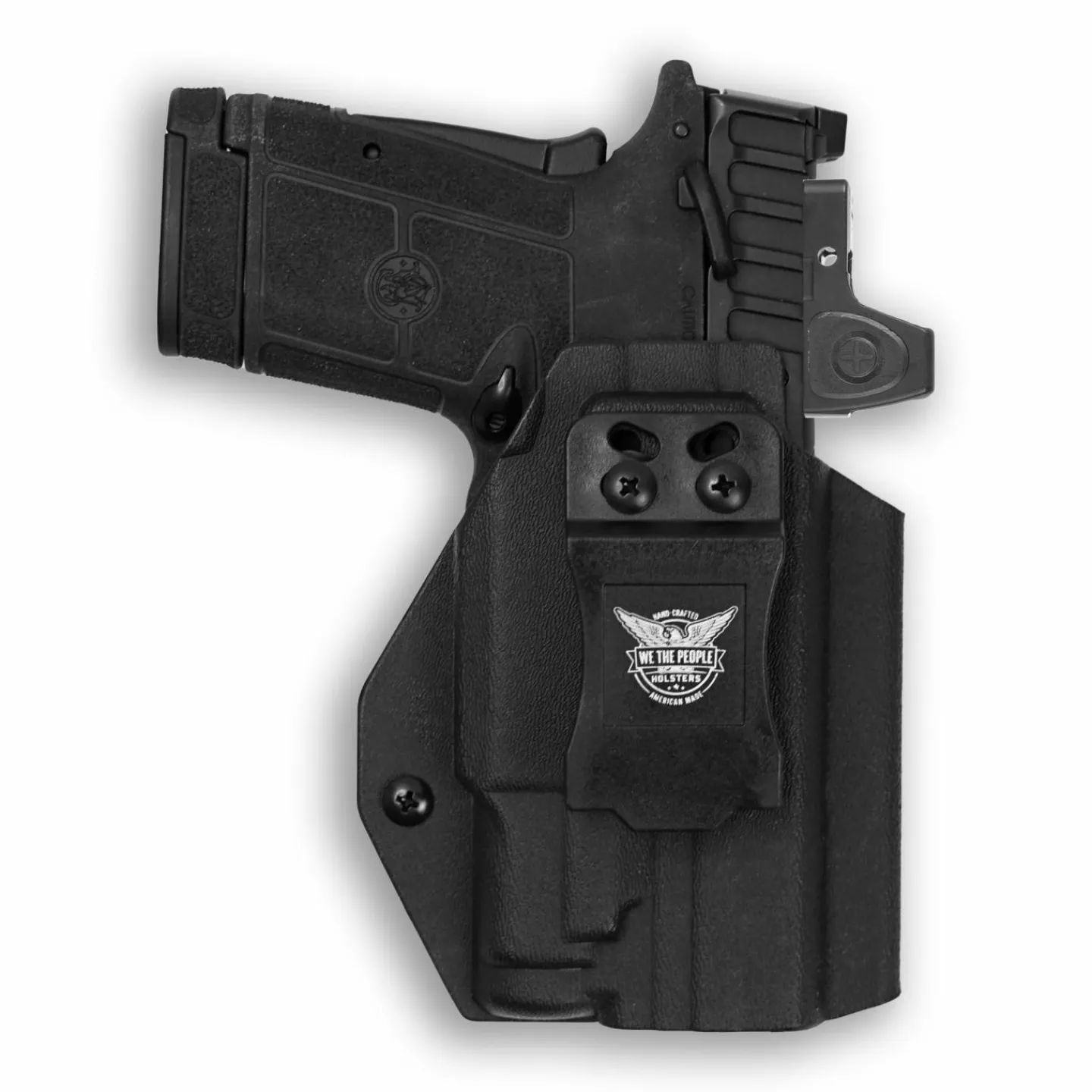 We The People Holsters Smith & Wesson Equalizer with Streamlight TLR-7 Sub Light Red Dot Optic Cut IWB Holster Hot