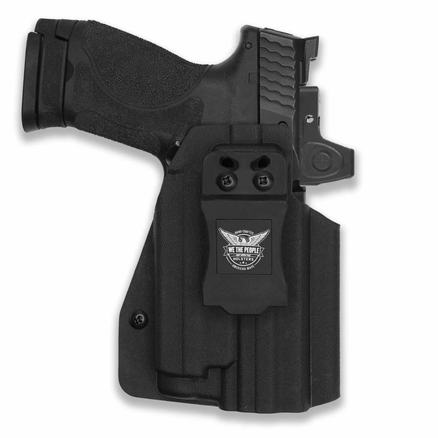 We The People Holsters Smith & Wesson M&P / M2.0 4"/4.25" Compact 9/40 Manual Safety with Olight Baldr S Light Red Dot Optic Cut IWB Holster Outlet