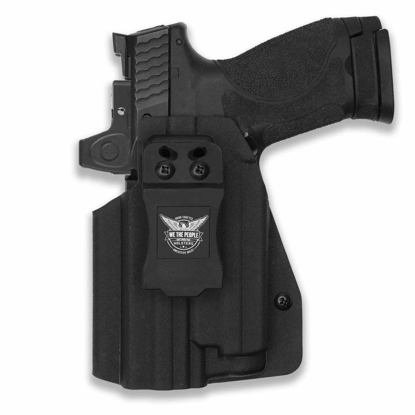We The People Holsters Smith & Wesson M&P / M2.0 4"/4.25" Compact 9/40 Manual Safety with Olight Baldr S Light Red Dot Optic Cut IWB Holster Outlet