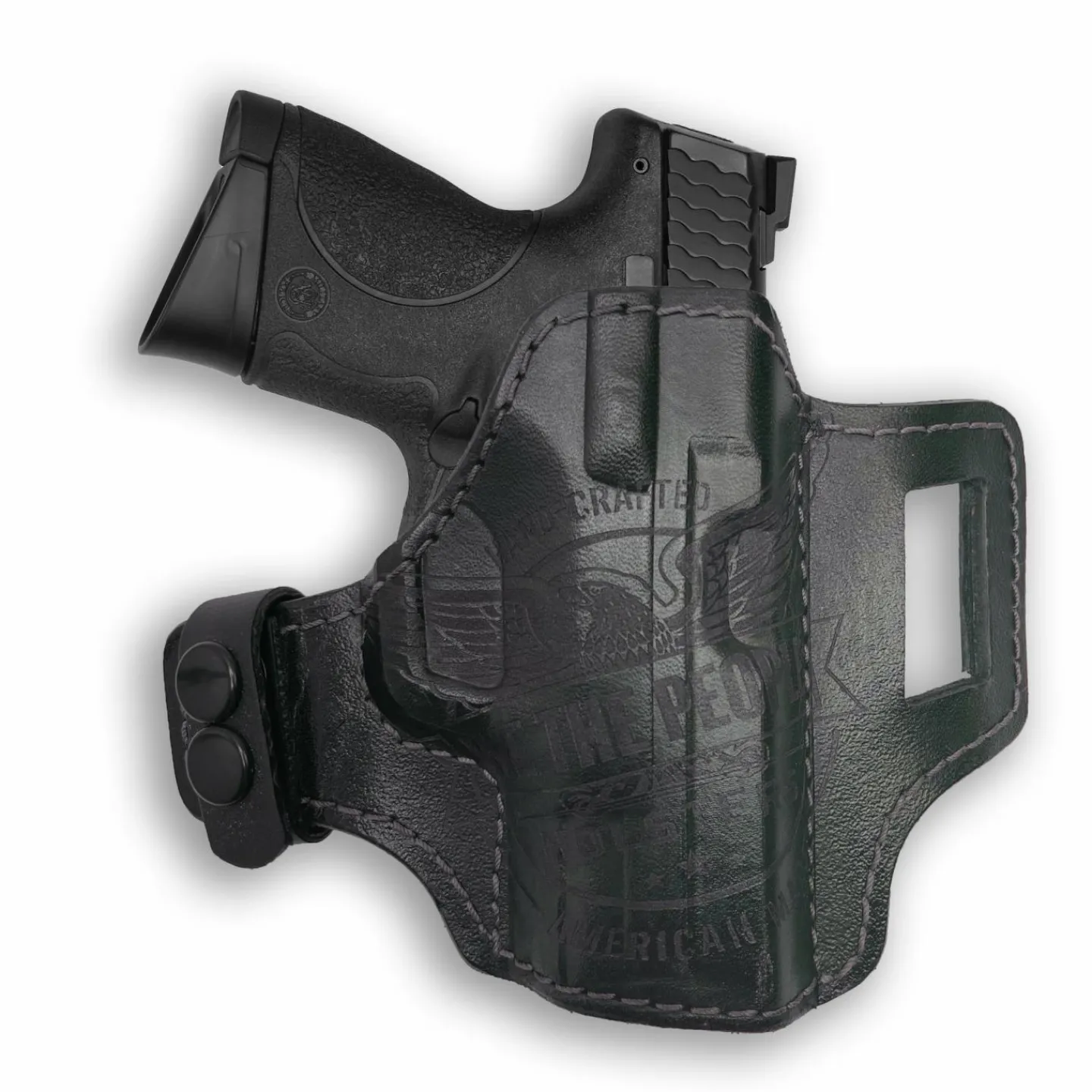 We The People Holsters Smith & Wesson M&P 9C/40C / M2.0 3.5"/3.6" Compact Independence Leather OWB Holster Best