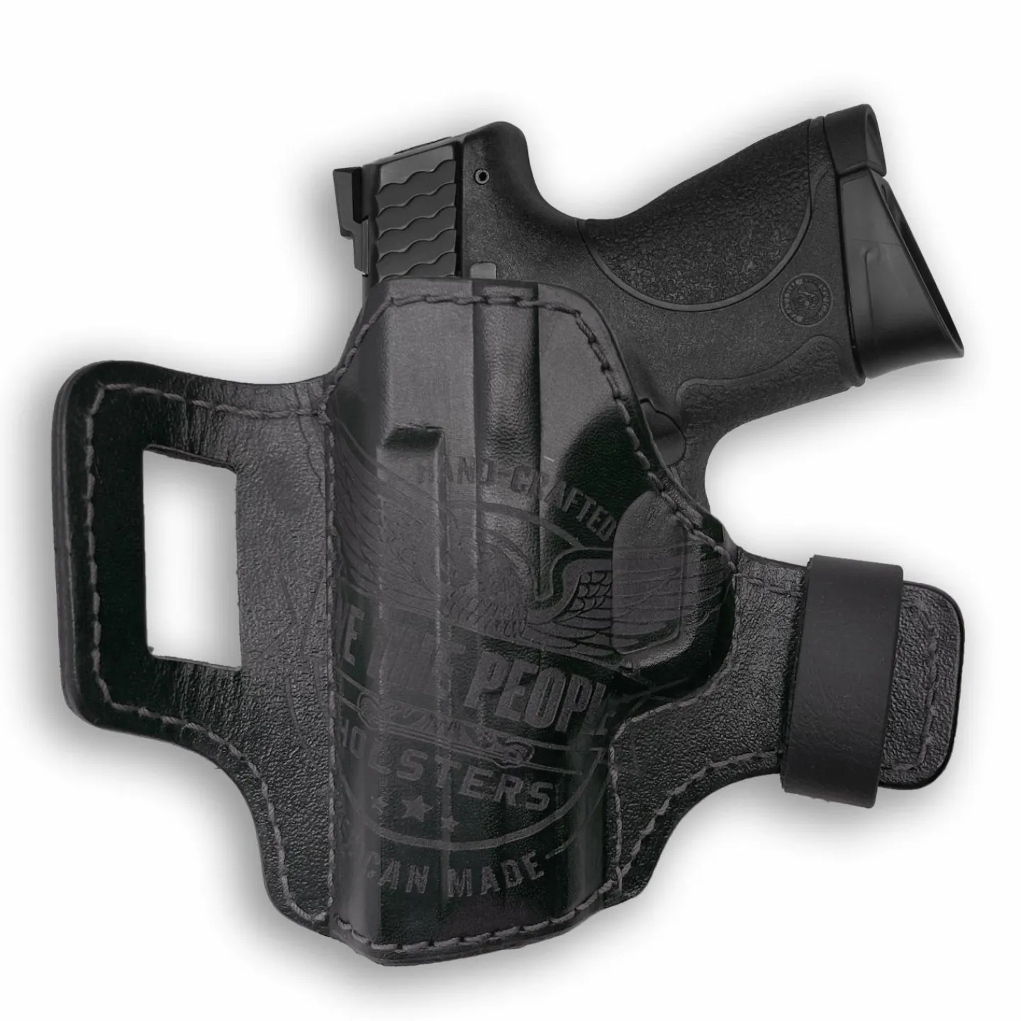 We The People Holsters Smith & Wesson M&P 9C/40C / M2.0 3.5"/3.6" Compact Independence Leather OWB Holster Best