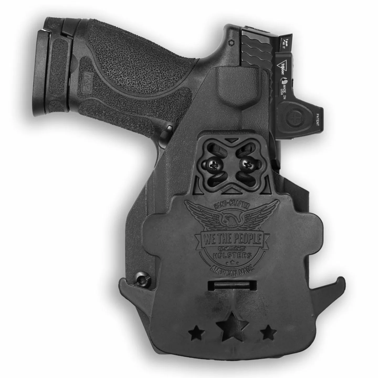 We The People Holsters Smith & Wesson M&P 9C/40C / M2.0 3.5"/3.6" Compact Manual Safety with Streamlight TLR-7/7A/7X Light Red Dot Optic Cut OWB Holster Hot