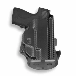 We The People Holsters Smith & Wesson M&P Shield / M2.0 / Plus 9mm/.40/30 Super Carry with Crimson Trace LG-489G Laser OWB Holster Clearance