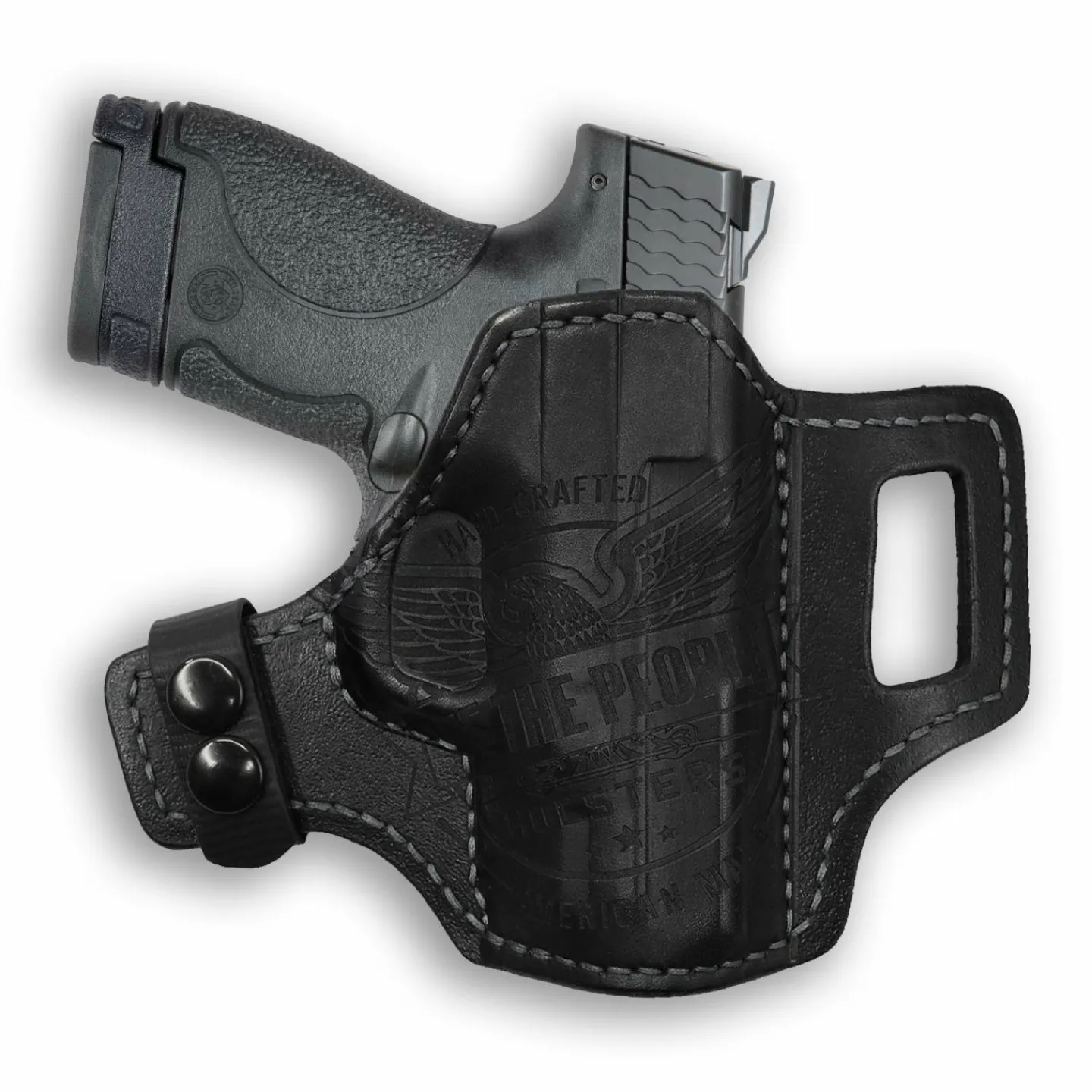 We The People Holsters Smith & Wesson M&P Shield / M2.0 / Plus 9mm/.40/30 Super Carry Independence Leather OWB Holster