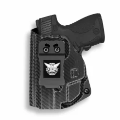 We The People Holsters Smith & Wesson M&P Shield / M2.0 / Plus 9mm/.40/30 Super Carry with Crimson Trace LG-489G Laser IWB Holster Best