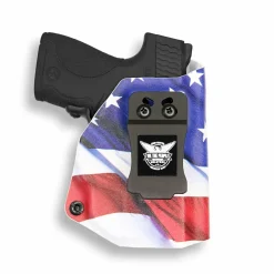We The People Holsters Smith & Wesson M&P Shield / M2.0 / Plus 9mm/.40/30 Super Carry with Crimson Trace LG-489G Laser IWB Holster Best