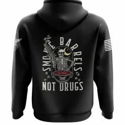We The People Holsters Smoke Barrels Not Drugs Hoodie Black Hot
