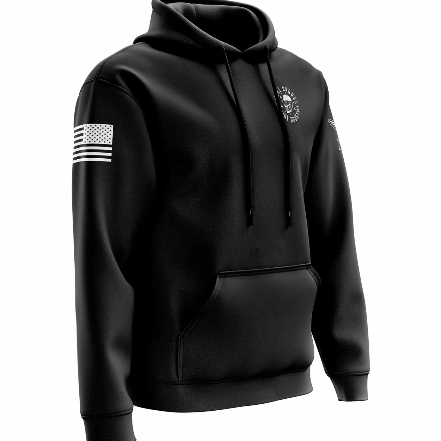 We The People Holsters Smoke Barrels Not Drugs Hoodie Black Hot