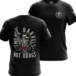 We The People Holsters Smoke Barrels Not Drugs Short Sleeve Shirt Black New