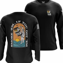 We The People Holsters Smoke 'Em Long Sleeve Shirt Black Hot