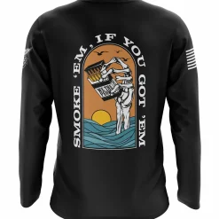 We The People Holsters Smoke 'Em Long Sleeve Shirt Black Hot