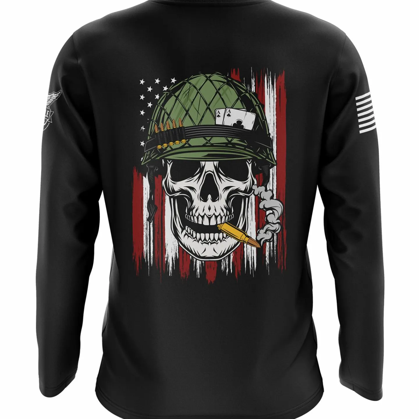 We The People Holsters Smoking Brass Long Sleeve Shirt Black Hot