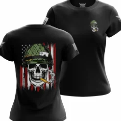 We The People Holsters Smoking Brass Women's Short Sleeve Shirt Black Clearance