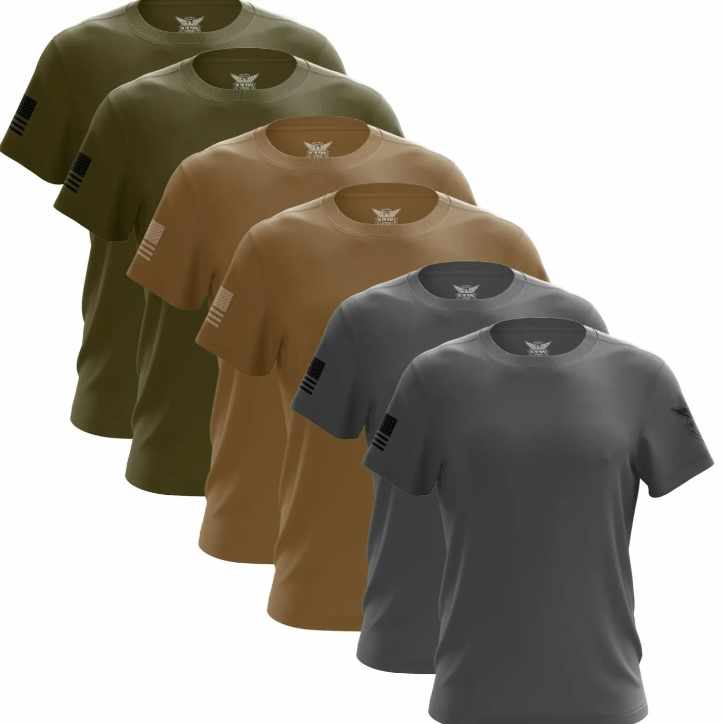 We The People Holsters Specialist Freedom Short Sleeve Shirt Bundle (6 Pack) Multi Best