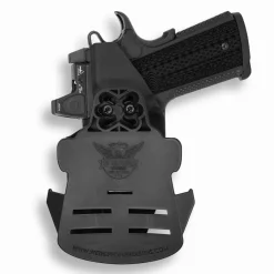 We The People Holsters Springfield 1911 4" 45ACP with Rail Only Red Dot Optic Cut OWB Holster Best