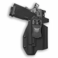 We The People Holsters Springfield 1911 DS Prodigy AOS 4.25" with Surefire X300U-A Light Red Dot Optic Cut IWB Holster Best